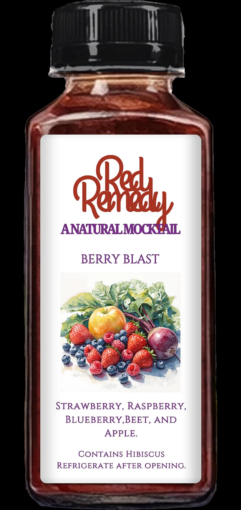 Berry Blast, 8 oz bottle